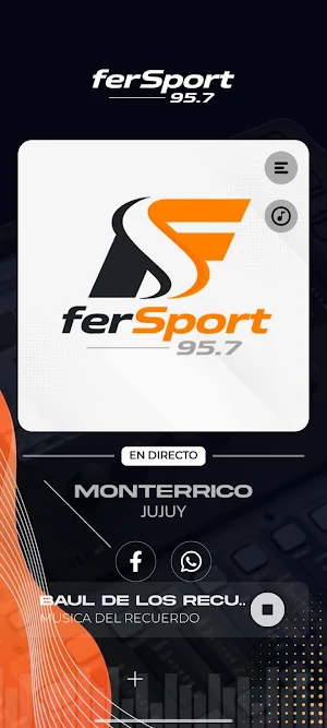 FerSport Radio Screenshot 1