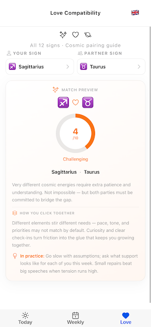 Celestia Daily Horoscope Screenshot 3