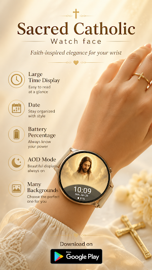Sacred Catholic Watch Face Screenshot 0
