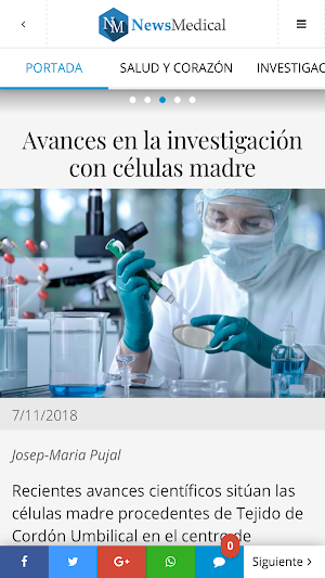 NewsMedical Screenshot 1