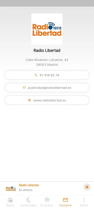 Radio Libertad Screenshot 2