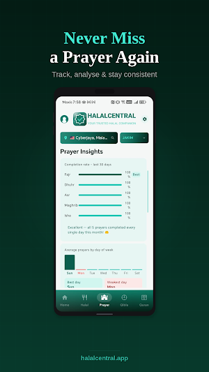 HalalCentral - Prayer Quran Screenshot 3