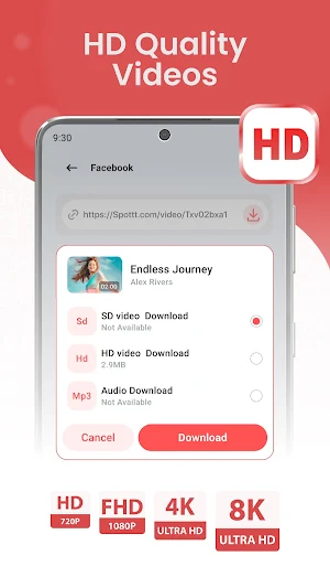 All Video Downloader HD Screenshot 1