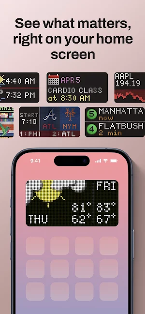 Tidbyt Widgets Screenshot 0