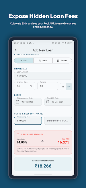 ZeroPath: Loan & EMI Tracker Screenshot 2