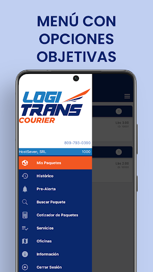 Logitrans Courier Screenshot 3