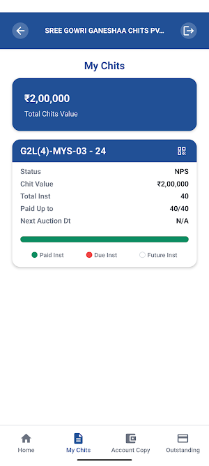 Sree Gowri Ganeshaa Chits Screenshot 1