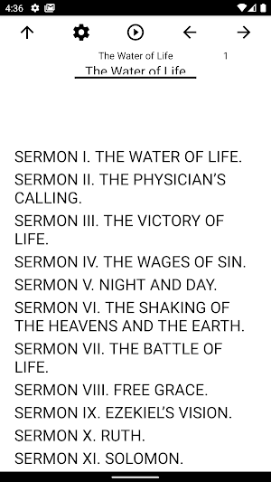 Book, The Water of Life Screenshot 0