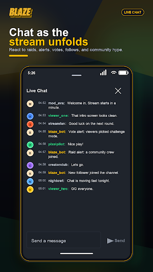 Blaze Stream Screenshot 1