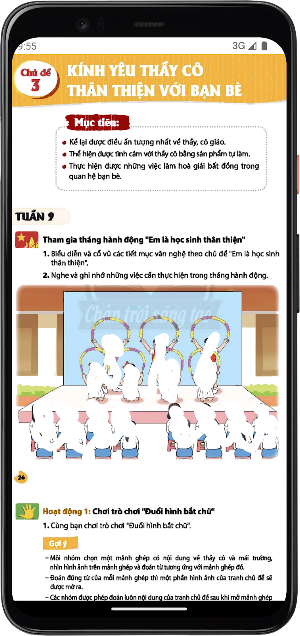 Hoạt động trải nghiệm Lớp3 Screenshot 2