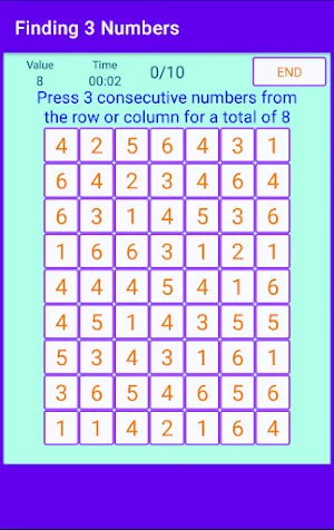 Finding 3 numbers Screenshot 0