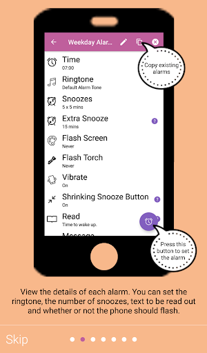 No Excuses Alarm Clock Screenshot 1