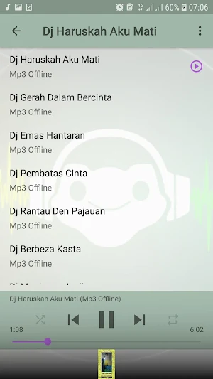 Dj Haruskah Aku Mati - Viral Terbaru 2021 Offline Screenshot 3