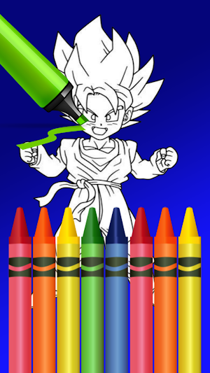 Ultra Instinct Coloring Book Screenshot 3