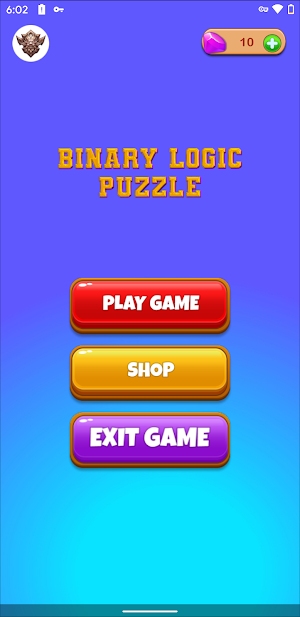 Binary Logic Puzzle Screenshot 0
