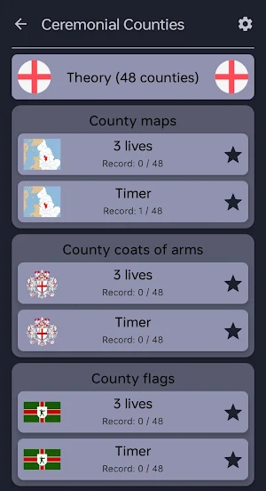 United Kingdom: County Quiz Screenshot 1