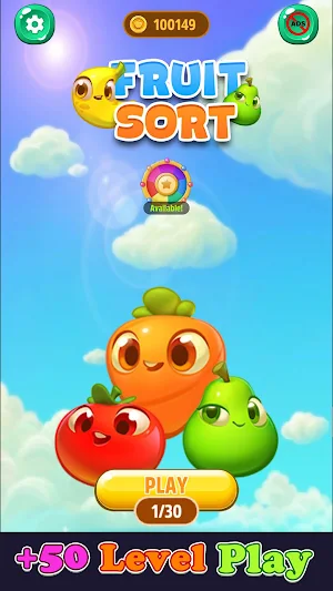Fruit Sort - Challenge You Screenshot 1