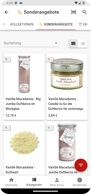 Candle Factory Shop Screenshot 1