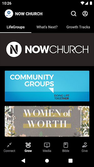 NOW Church Screenshot 1