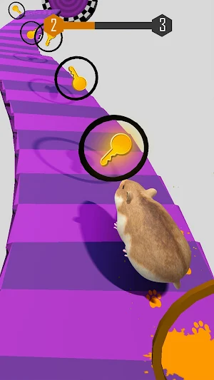 Hamster Keys - Mini Games Screenshot 1