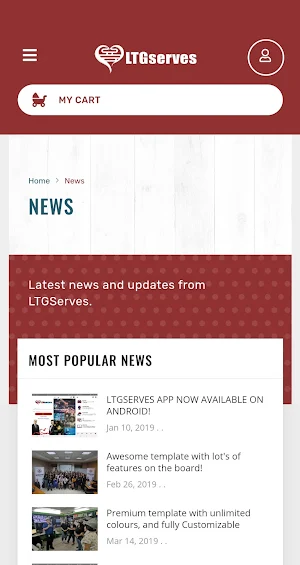 LTGServes Screenshot 1