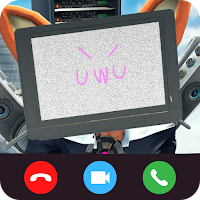 TV Woman Fake Video Call