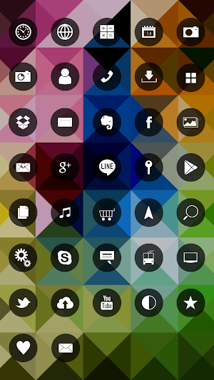Simple Circle Icon Screenshot 1
