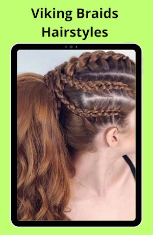 Viking Braids Hairstyles Screenshot 2