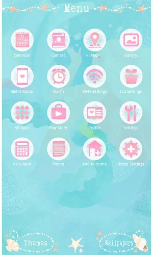 Pastel Mermaid Wallpaper Screenshot 1