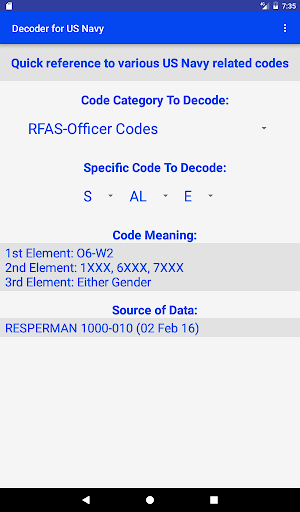 Decoder for US Navy Screenshot 3