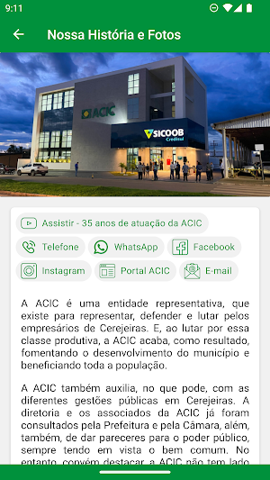 ACIC Cerejeiras Screenshot 2
