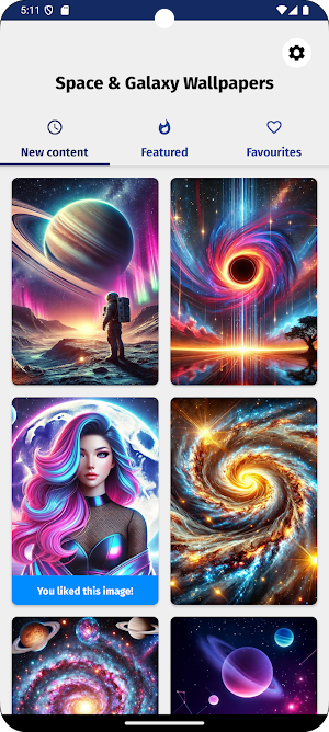 Space and Galaxy Wallpapers Screenshot 3