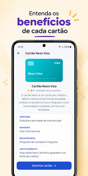 Cartão de Crédito para você Screenshot 2