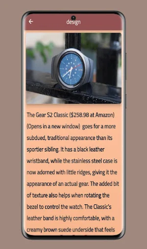 Samsung Gear S2 guide Screenshot 3
