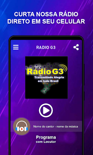 Radio G3 Screenshot 1