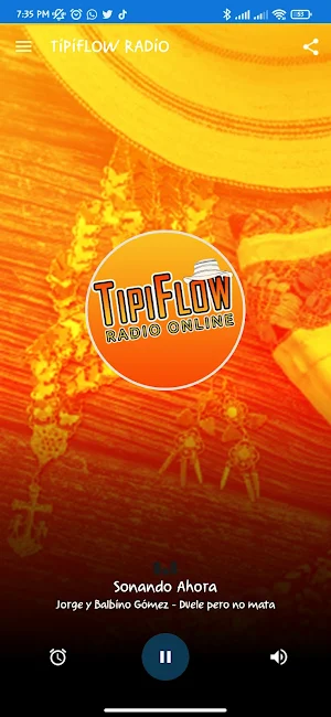 Tipiflow Radio Screenshot 0
