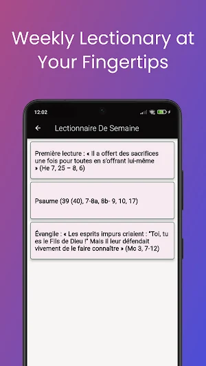 Chants d'Espérance Screenshot 2