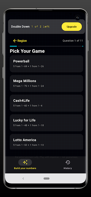 Lotto Cash Screenshot 1