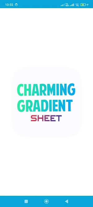 Charming Gradient Sheet Screenshot 0