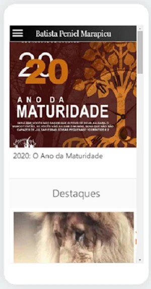 Igreja Batista Peniel Marapicu Screenshot 1