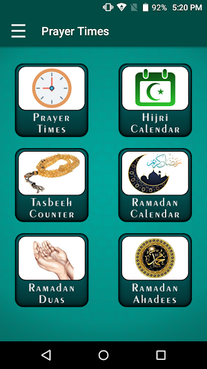 Prayer Times, Qiblah Compass, Hirji Calendar, Azan Screenshot 1