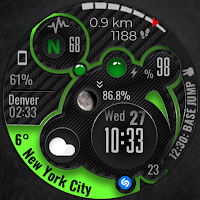 Digital Watch Face CUE104