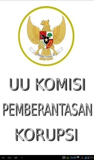 Undang2 Pemberantasan Korupsi Screenshot 0