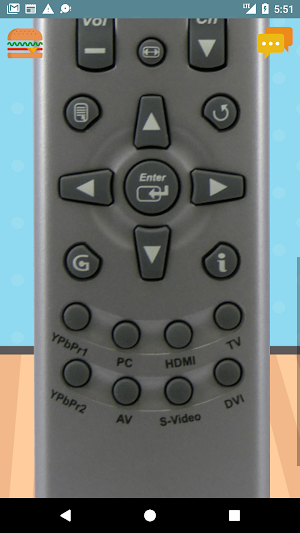 Remote Control For Westinghouse TV Screenshot 0