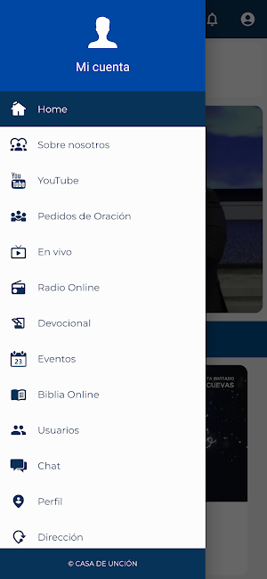 Casa de Unción Oficial Screenshot 1