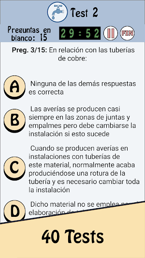 TestOpos Fontanería Screenshot 3