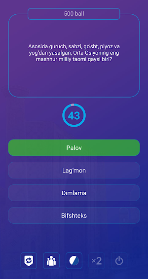 Uzbek Viktorina 2020 - 100 Million Screenshot 3