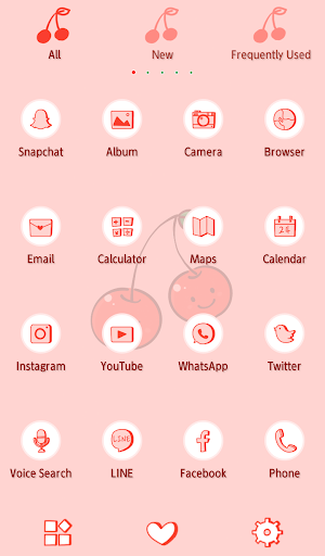 Cherry Friends Theme +HOME Screenshot 2