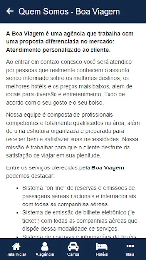 Boa Viagem Screenshot 1