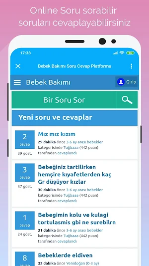 Gün Gün Bebek Bakımı, Gelişimi, takibi, beslenme Screenshot 1
